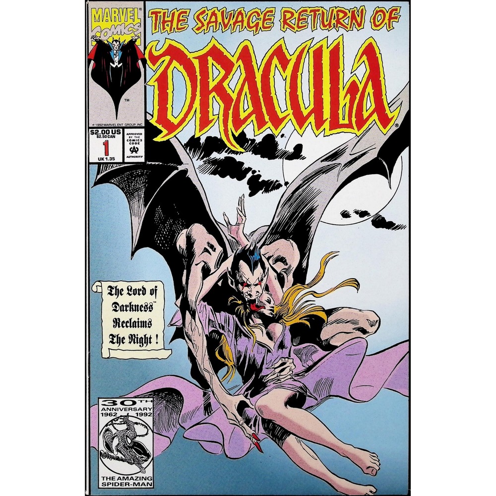 Savage Return of Dracula #1 Gerry Conway Gene Colan Marvel Comic Book